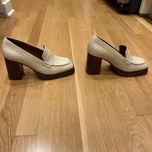 Alohas heeled loafers - brand new/never worn